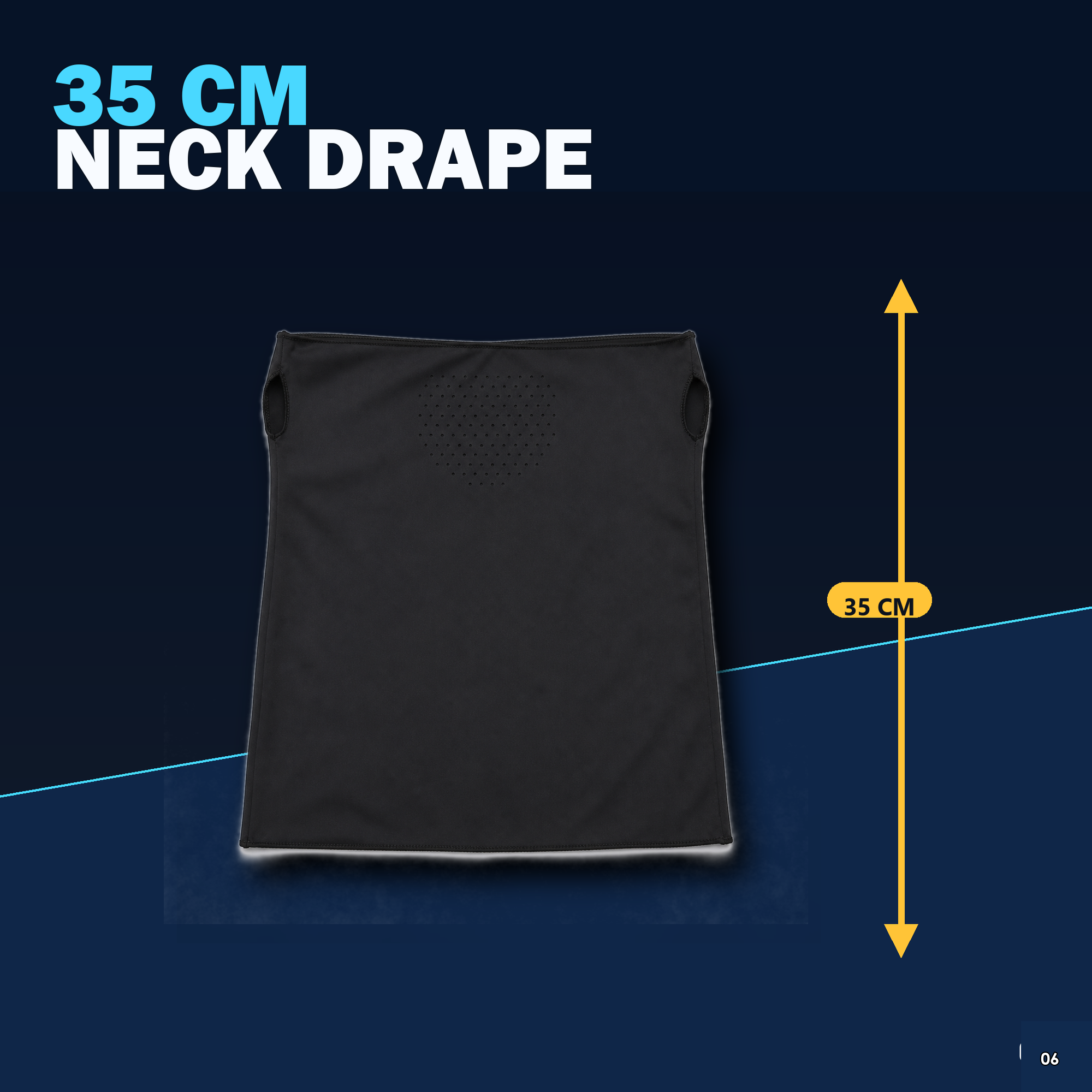 2-Pack UPF 50+ Cooling Motorcycle Face Cover with Breathable Neck Drape