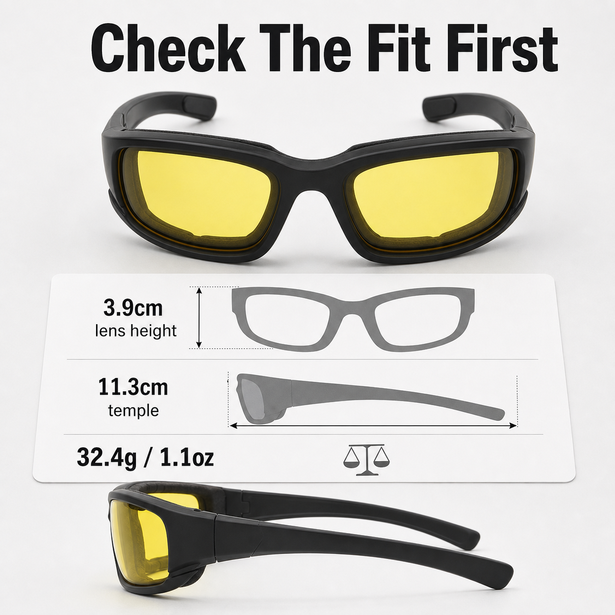 Motorcycle Riding Glasses