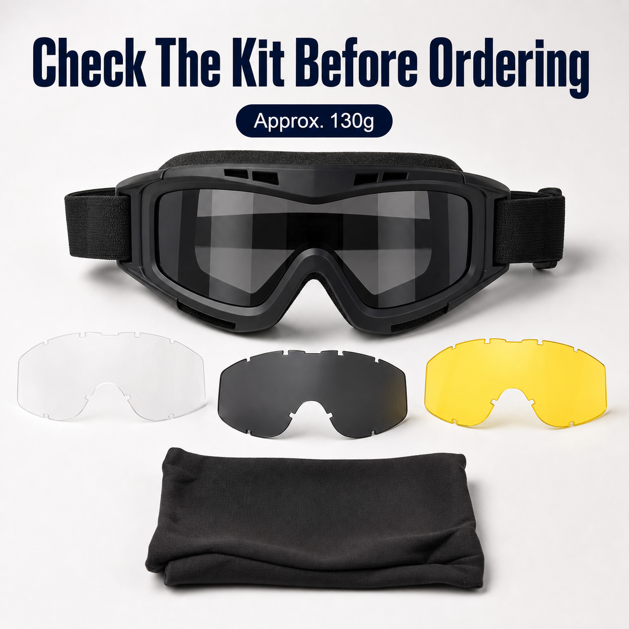 Classic Cruiser 3-in-1 Goggle Set