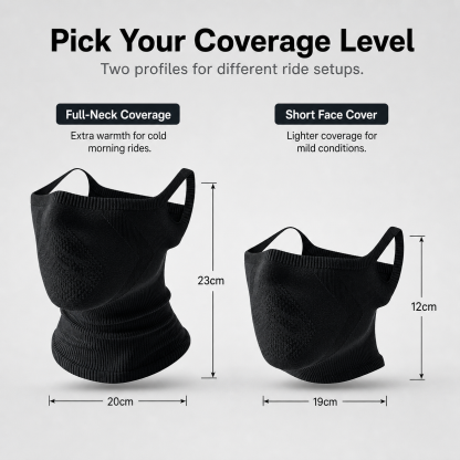 [Copy]2-Pack Half Face Mask for Motorcycle Cycling