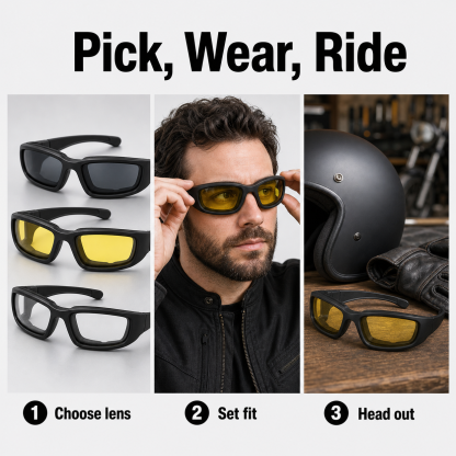 Motorcycle Riding Glasses