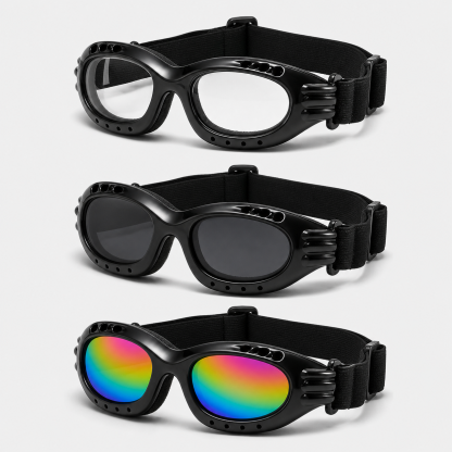 Motorcycle Goggles, Anti-UV Windproof Dustproof Dirt Bike ATV Ski Goggles