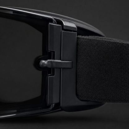 Interchangeable Lens Wraparound Rider Goggles