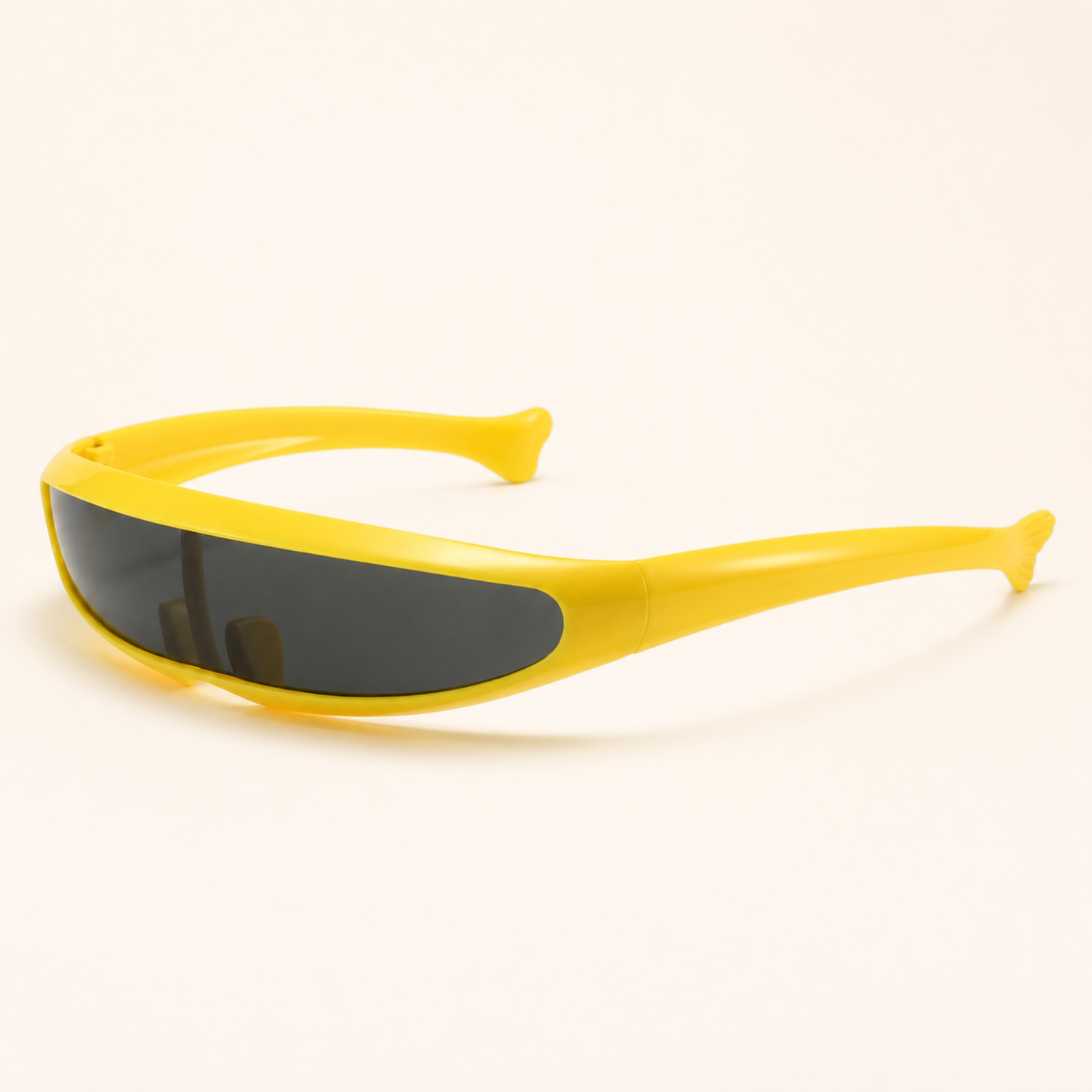 Low-Profile Wraparound Motorcycle Sunglasses