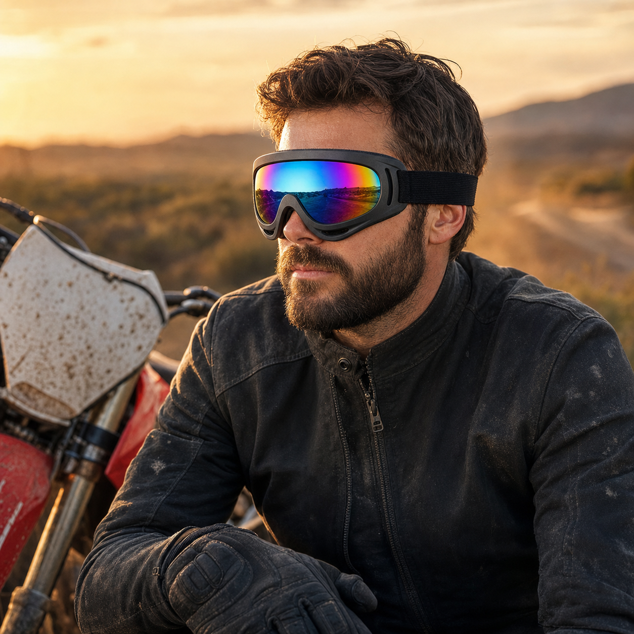 X400 Windproof and Dustproof Motorcycle & Sports Goggles