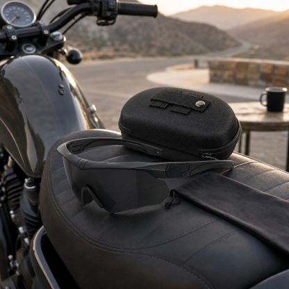 Interchangeable Lens Rider Glasses Set