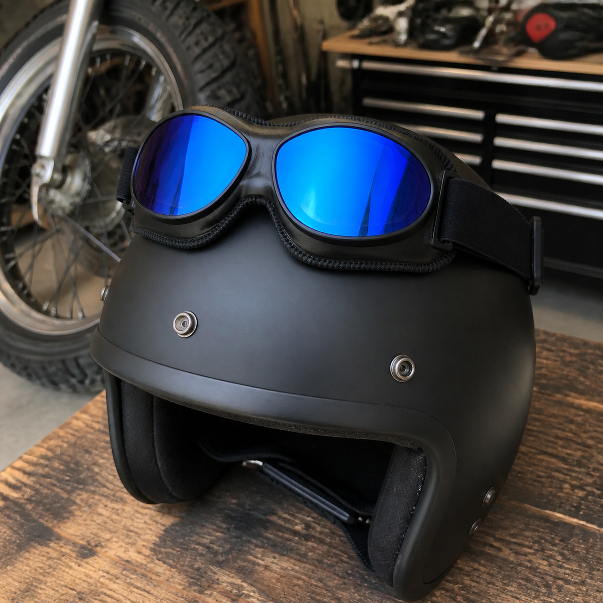 Vintage Rider Aviator Goggles