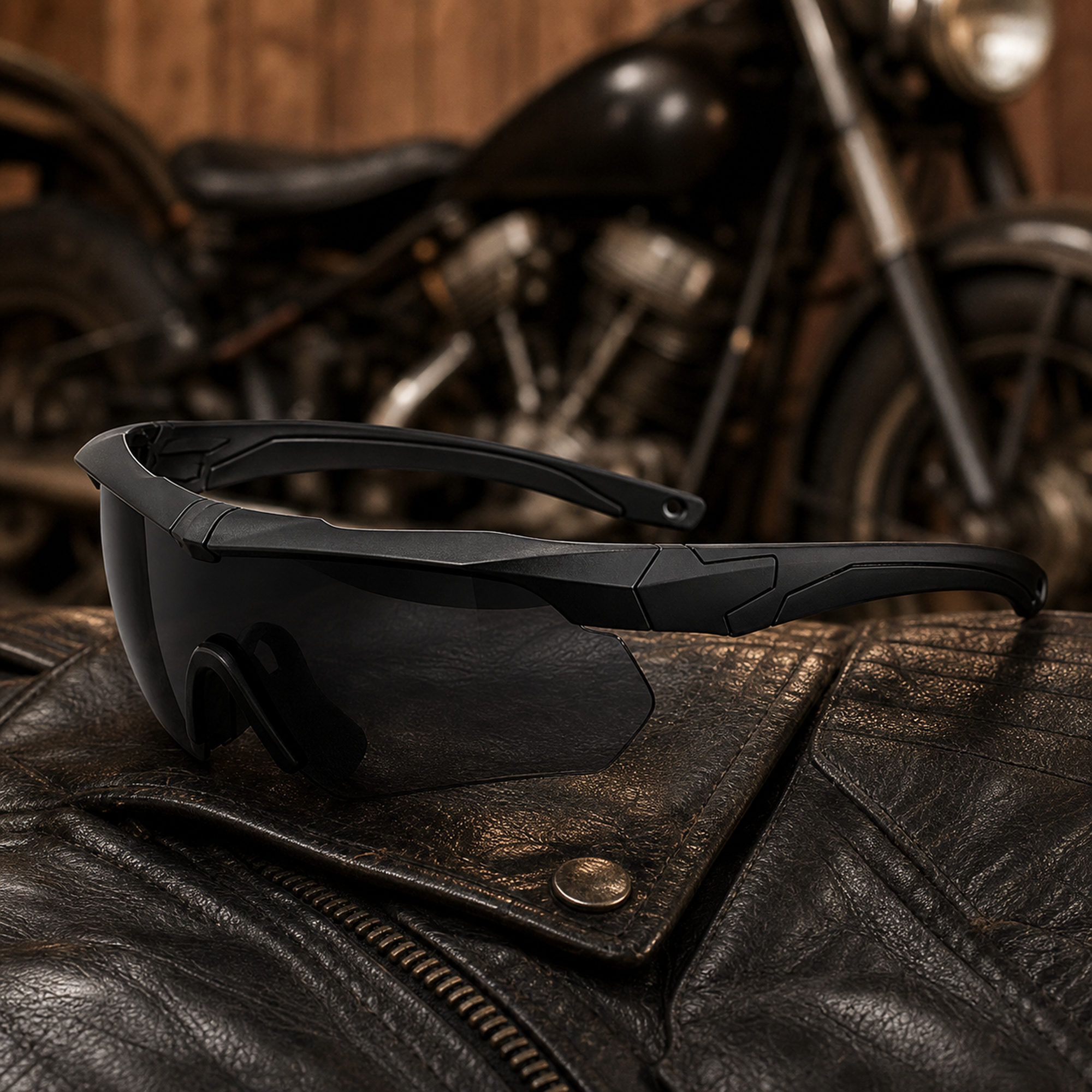 Interchangeable Lens Rider Glasses Set