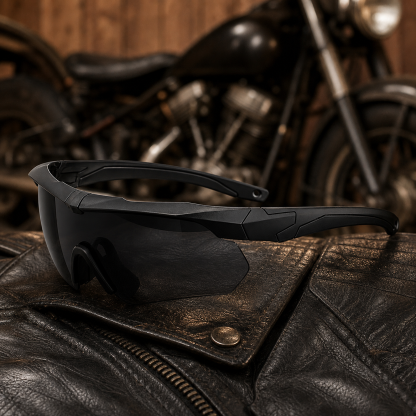 Interchangeable Lens Rider Glasses Set
