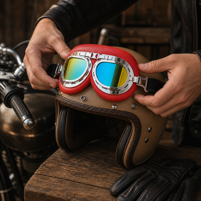 Vintage Motorcycle Goggles🕶️