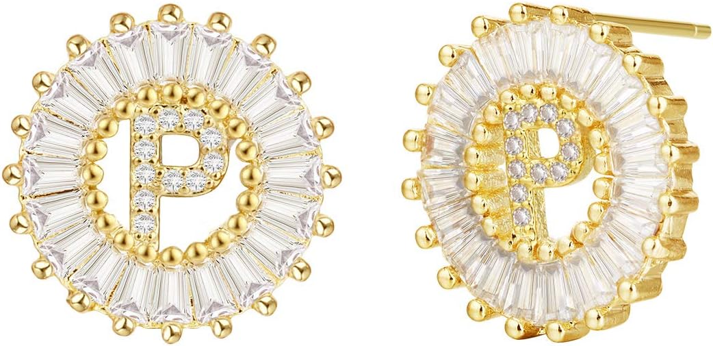 【LAST DAY 49% OFF】Initial Letter Pendant Earrings