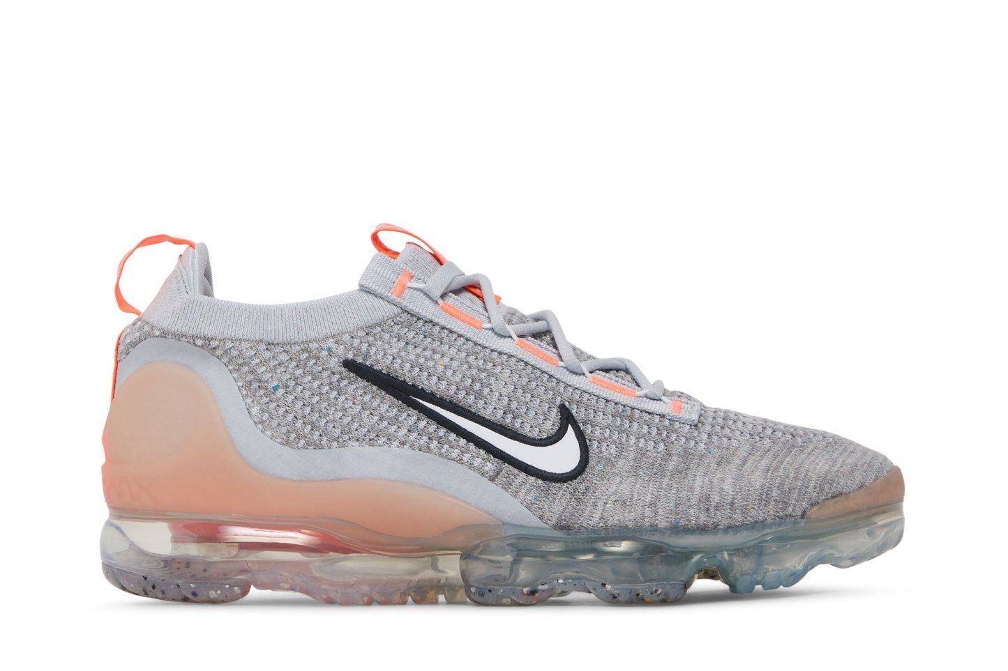 Air VaporMax 2021 Flyknit Grey Fog Bright Mango DH4084-002