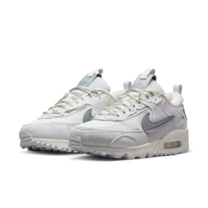 (WMNS) Nkhjgike Air Max 90 Futura 'White Metallic Silver' FB1877-110