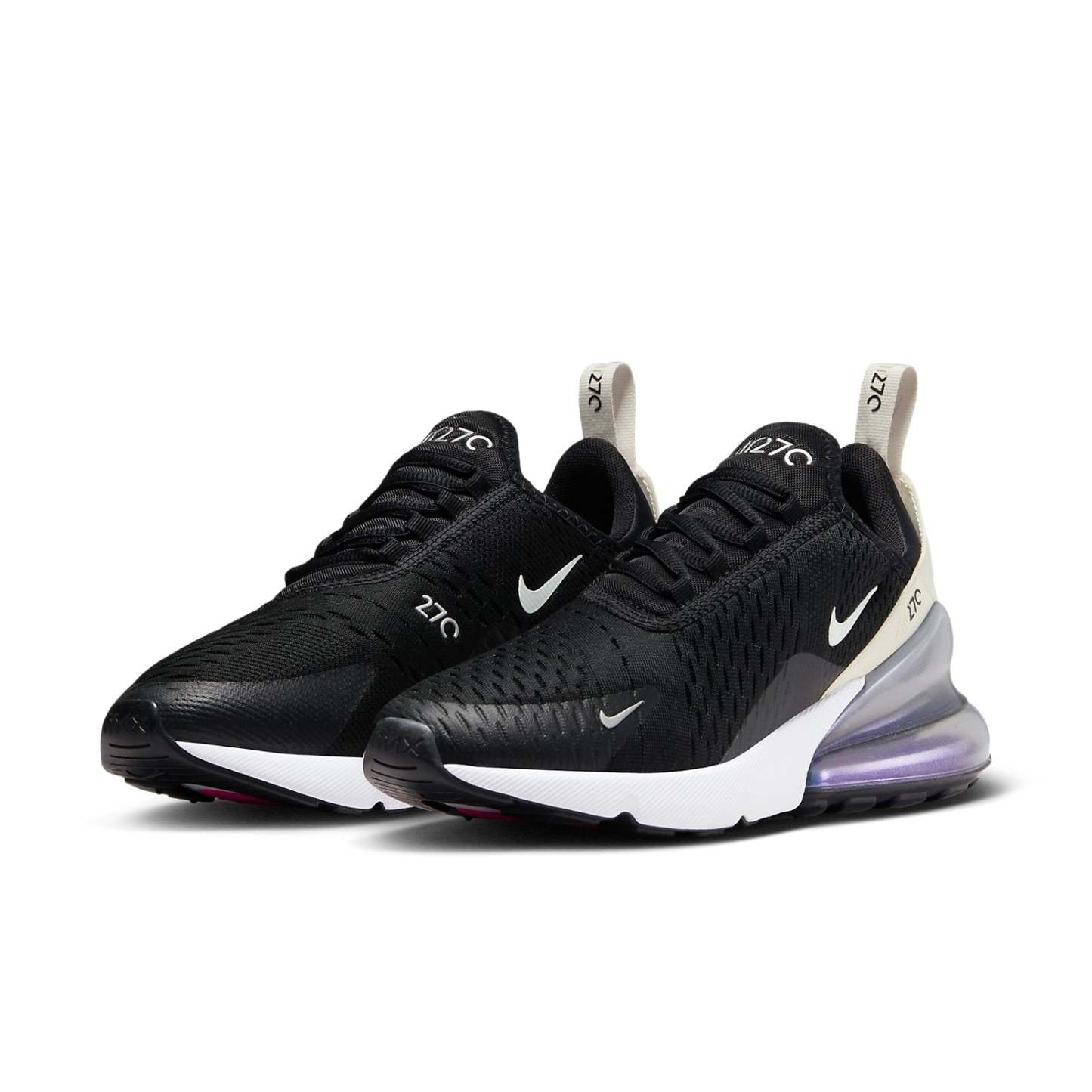 (WMNS) Nkhjgike Air Max 270 'Black Pink Silver' DZ7736-002