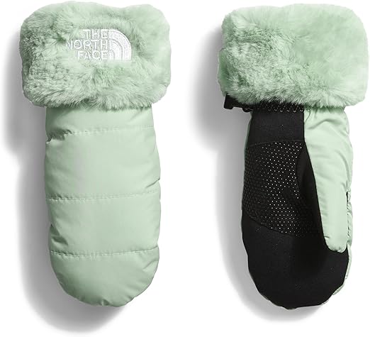 The Nokhjgrth Face-Girls Shasta Mitt——Touchscreen Compatible, Water Repellent, Moisture Wicking, Wind Resistant, Fleece Lining