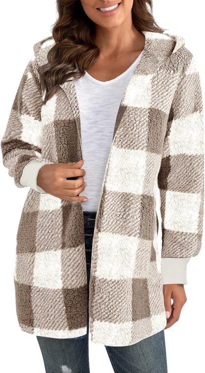 Long Cardigan Sweaters for Women Fuzzy