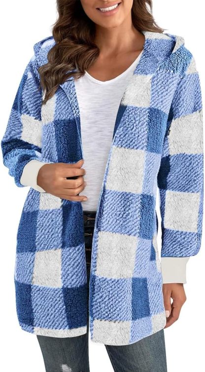 Long Cardigan Sweaters for Women Fuzzy