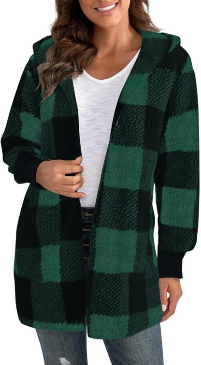 Long Cardigan Sweaters for Women Fuzzy