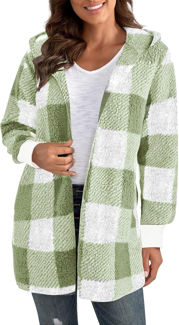 Long Cardigan Sweaters for Women Fuzzy