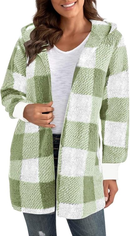 Long Cardigan Sweaters for Women Fuzzy