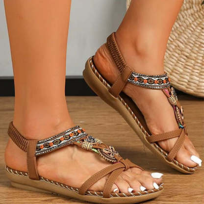 Clakhjgrks® Venice -  Women's Orthopaedic Flat Boho Sandals