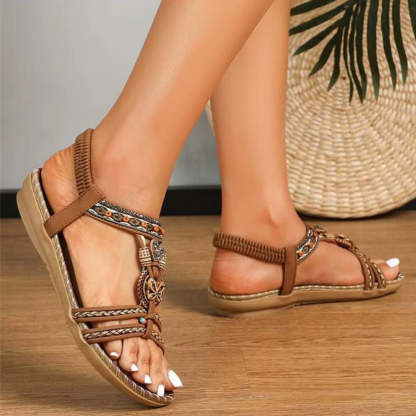 Clakhjgrks® Venice -  Women's Orthopaedic Flat Boho Sandals