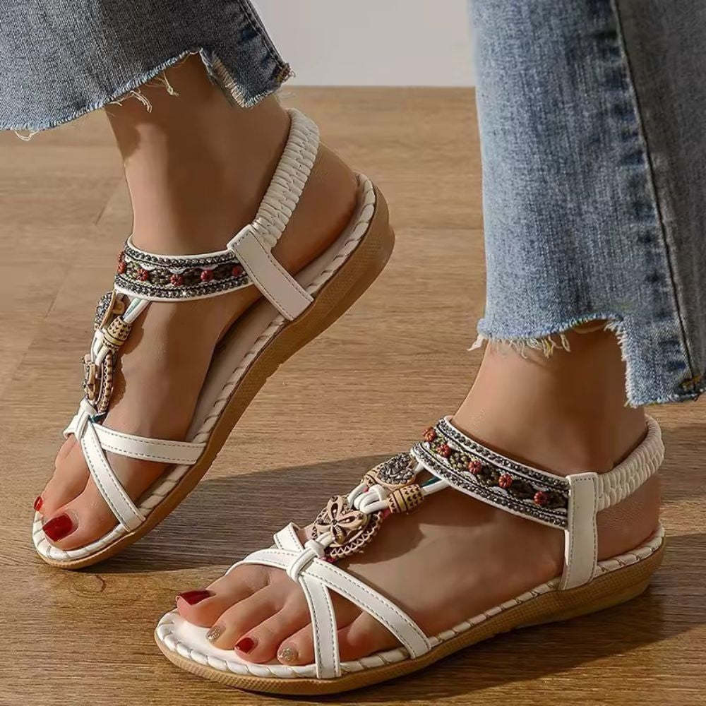 Clakhjgrks® Venice -  Women's Orthopaedic Flat Boho Sandals