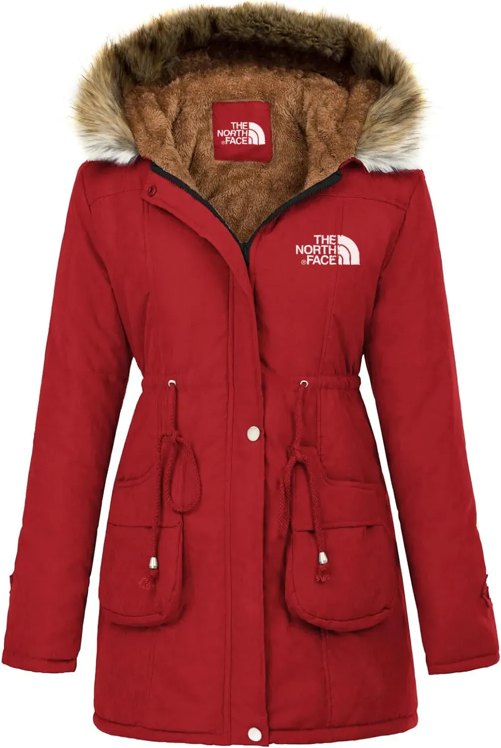 PARKA DE LANA DE INVIERNO - MUJER