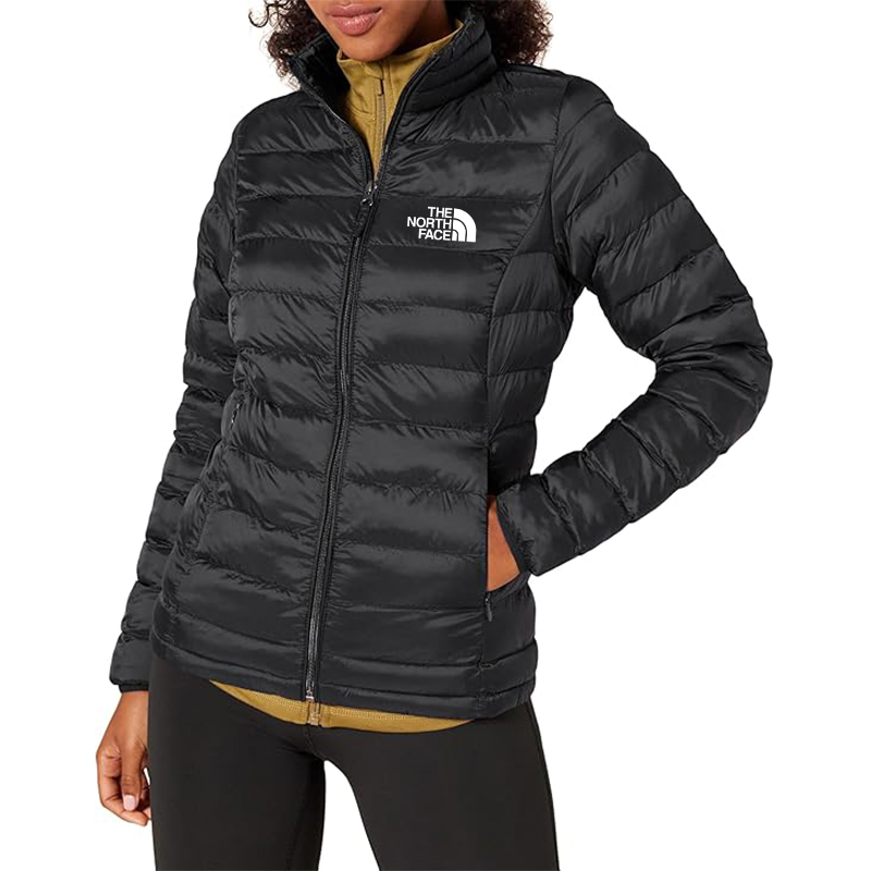 The Nokhjgrth Face-Women's Lightweight Long-Sleeve Water-Resistant Packable Puffer Jacket