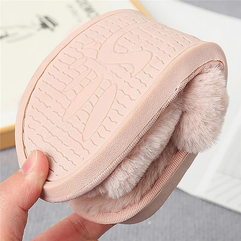2024 Winter Slippers Women Fashion Cross Fluffy Fur Slipper Home Slides Platform Flat Indoor Floor Flip Flops Women Ladies Shoes