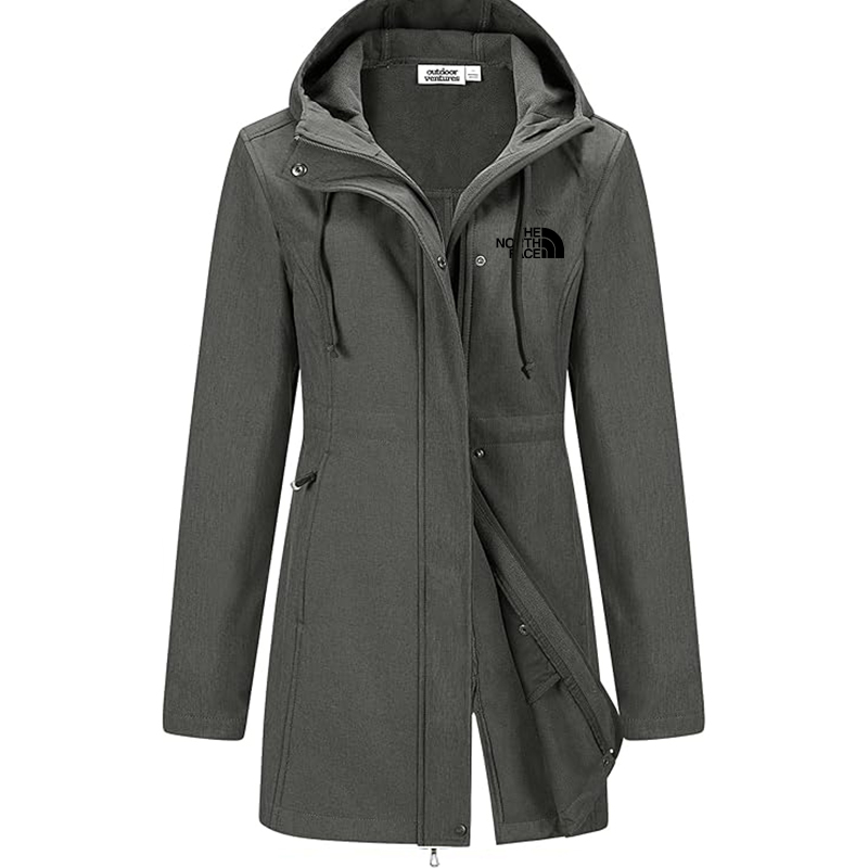 Women's Warm Windbreaker Long Coat