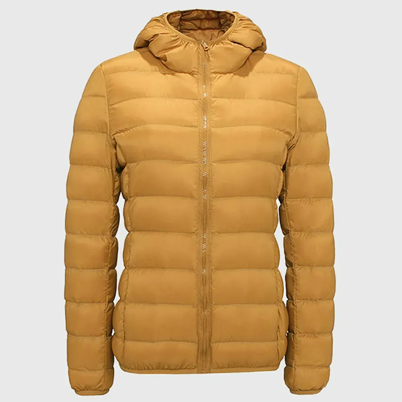 2025 Women's Oversized Packable Down Hooded Jacket
