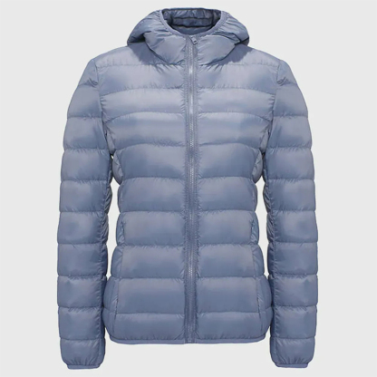 2025 Women's Oversized Packable Down Hooded Jacket