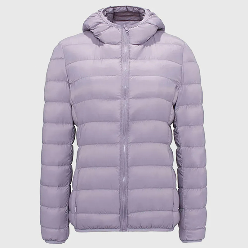 2025 Women's Oversized Packable Down Hooded Jacket