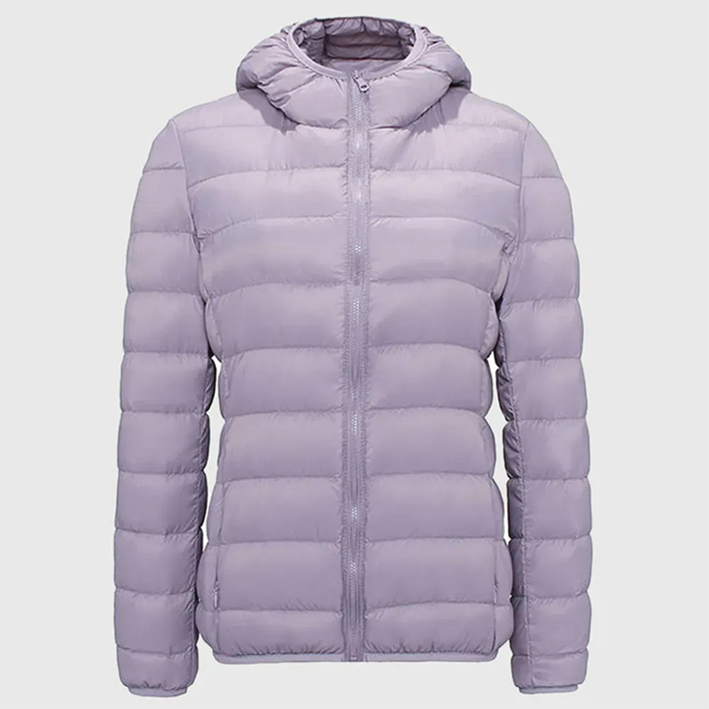 2025 Women's Oversized Packable Down Hooded Jacket