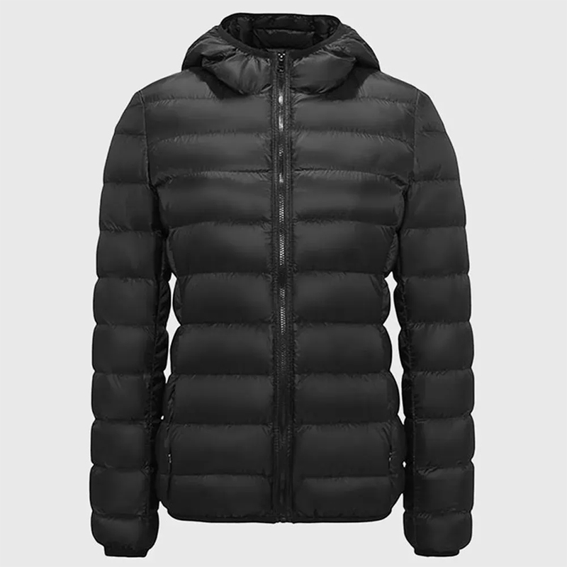 2025 Women's Oversized Packable Down Hooded Jacket