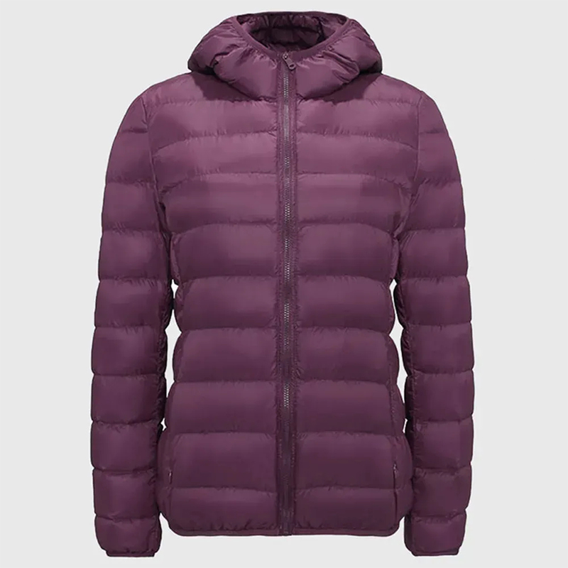 2025 Women's Oversized Packable Down Hooded Jacket