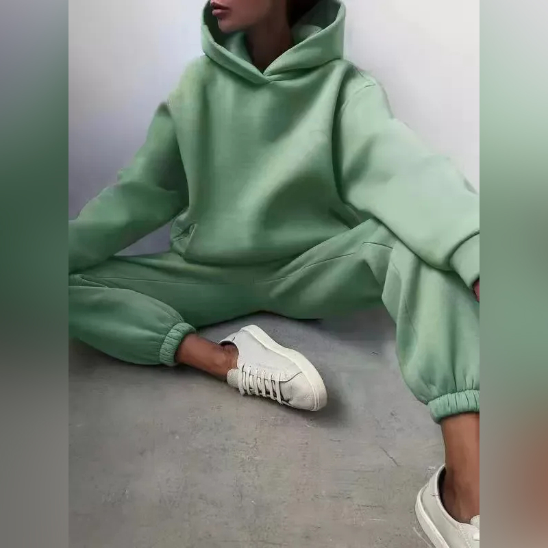 2025 Women's Extra Large Winter Warm Tracksuit