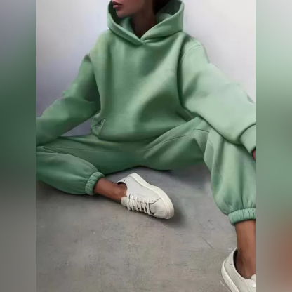 2025 Women's Extra Large Winter Warm Tracksuit