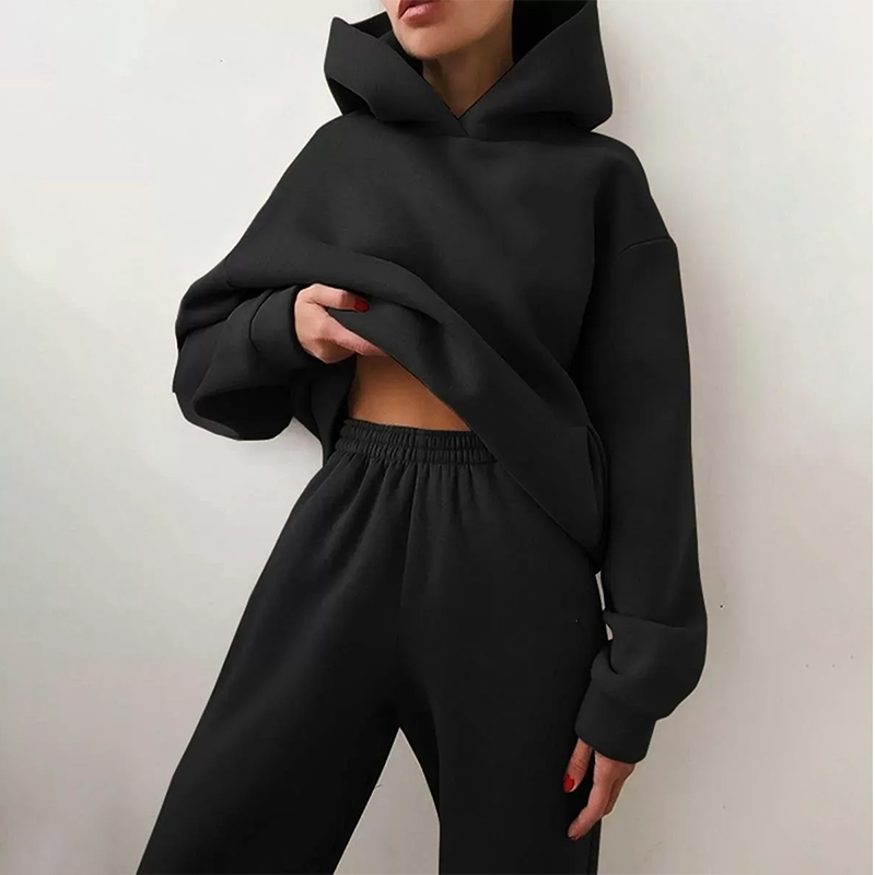 2025 Women's Extra Large Winter Warm Tracksuit