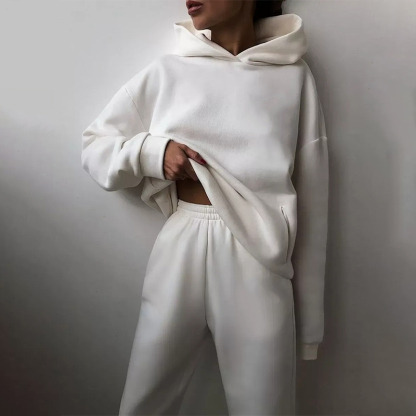 2025 Women's Extra Large Winter Warm Tracksuit