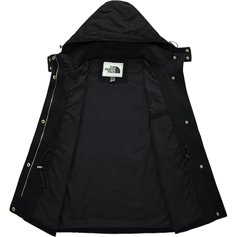 The Nokhjgrth Face-Slim Fit  Classic Jacket  Autumn  Winter Trench Coat