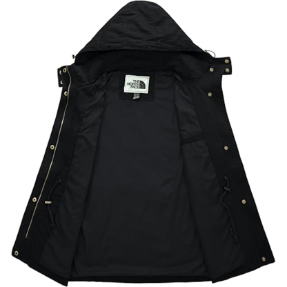 The Nokhjgrth Face-Slim Fit  Classic Jacket  Autumn  Winter Trench Coat