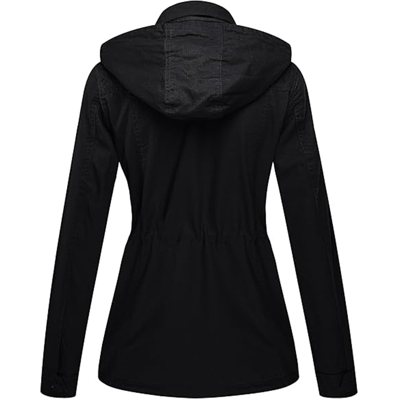 The Nokhjgrth Face-Slim Fit  Classic Jacket  Autumn  Winter Trench Coat