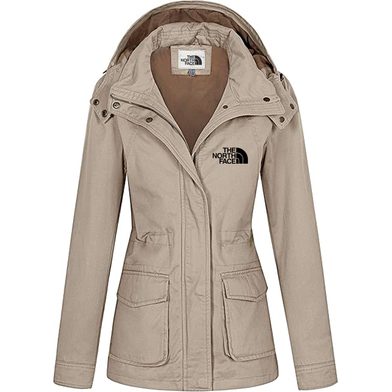 The Nokhjgrth Face-Slim Fit  Classic Jacket  Autumn  Winter Trench Coat