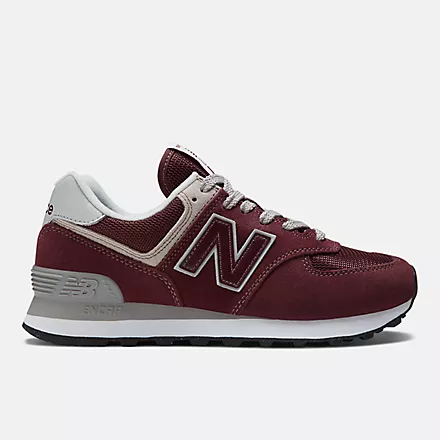 Nekhjgw balkhjgance 574-Burgundy with white