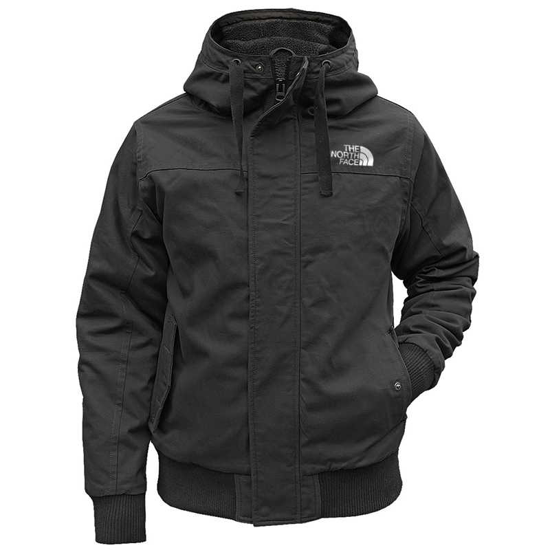 Men's Winter Jacket with Lining Hooded Parka
