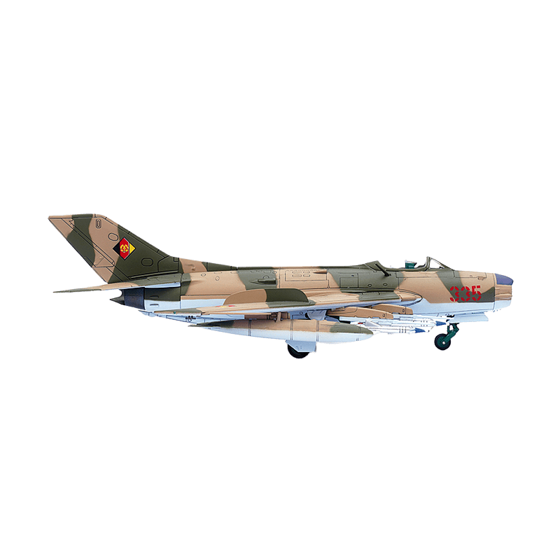 AnanToy™ MIG-19PM 335 East German Air Force Fighter Model