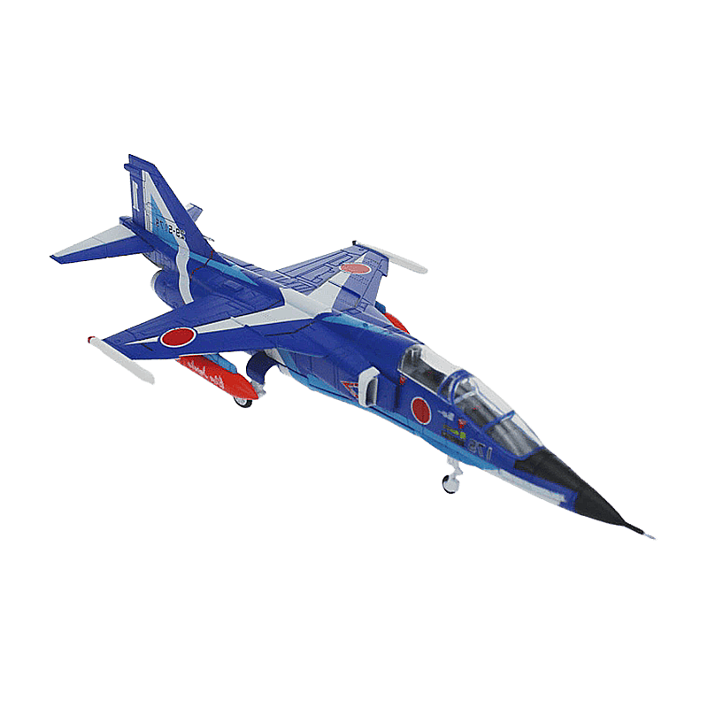 AnanToy™ T-2 Blue Shockwave Alloy Fighter Scale Model (1:48)