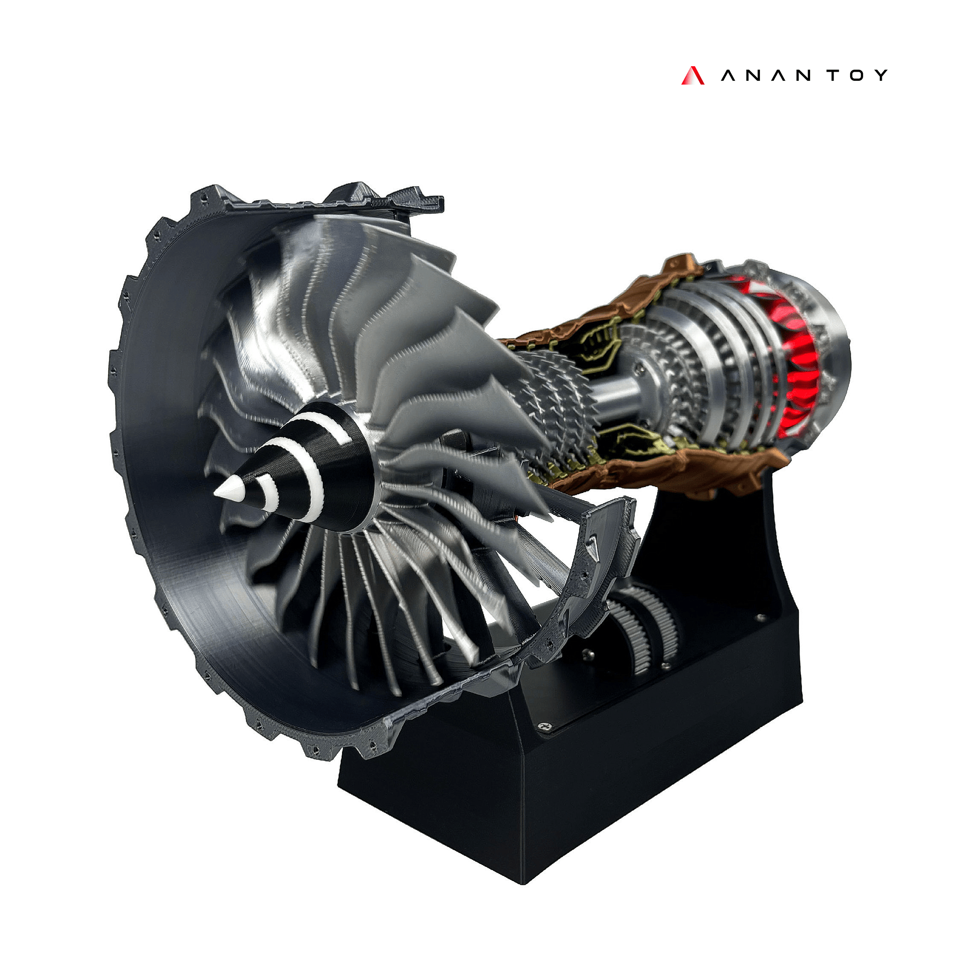 AnanToy™ A380/TR900 Turbo Reverse Engine Scale Model (1:25)